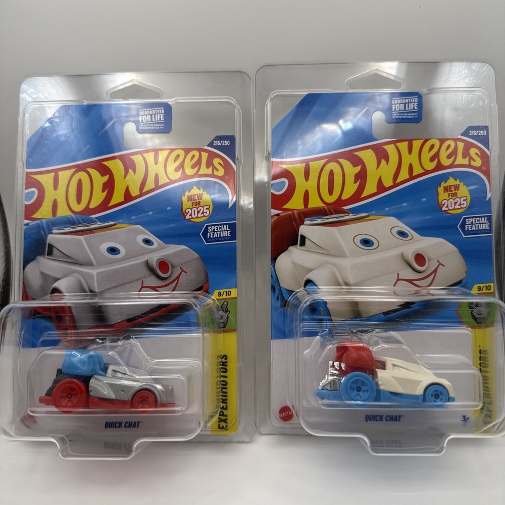 2025 Hot Wheels EXPERIMOTORS  QUICK CHAT / LOT 2 -  Special Feature LOT 2 ☎️☎️